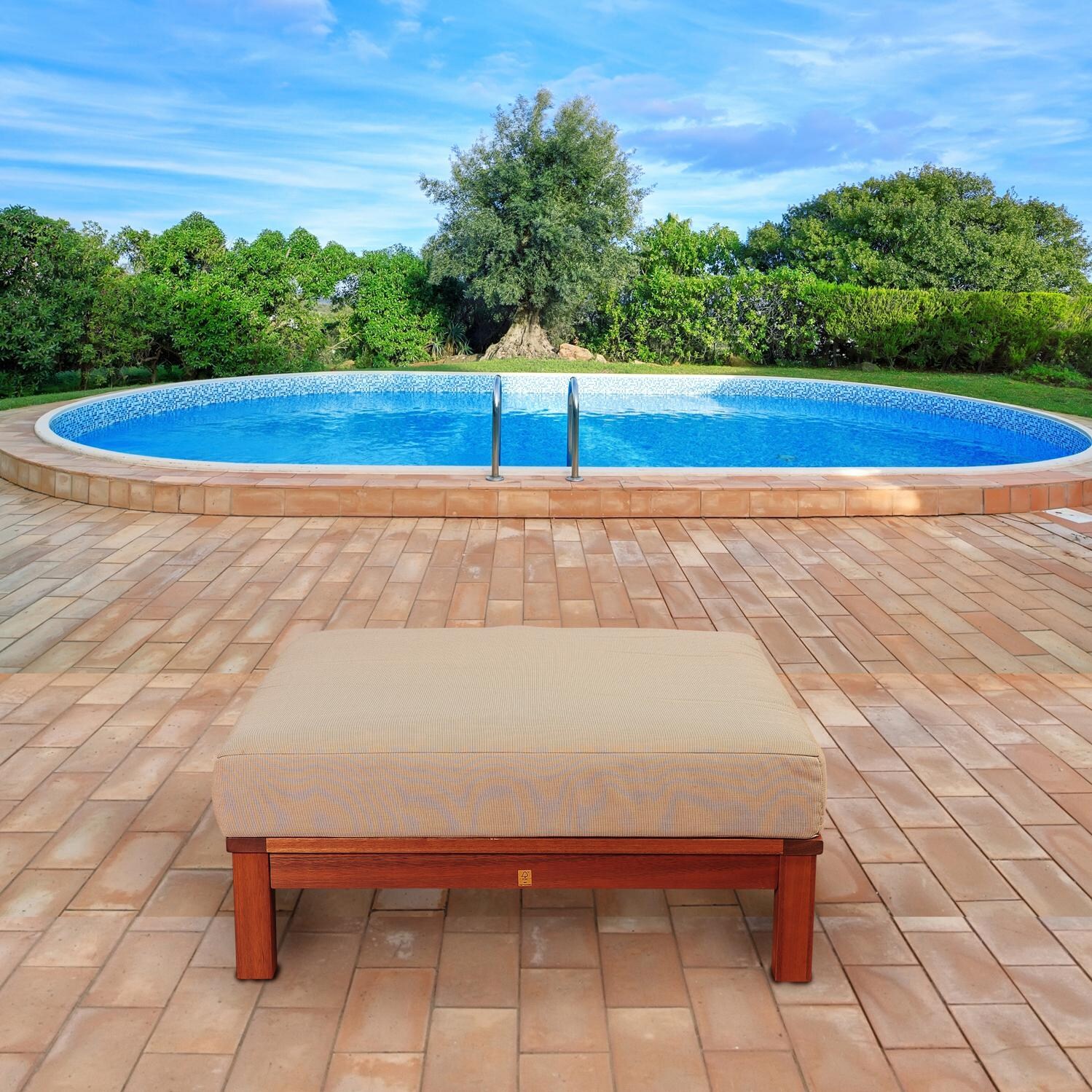 Amazonia SC DERB6 Eucalyptus Ottoman thumbnail