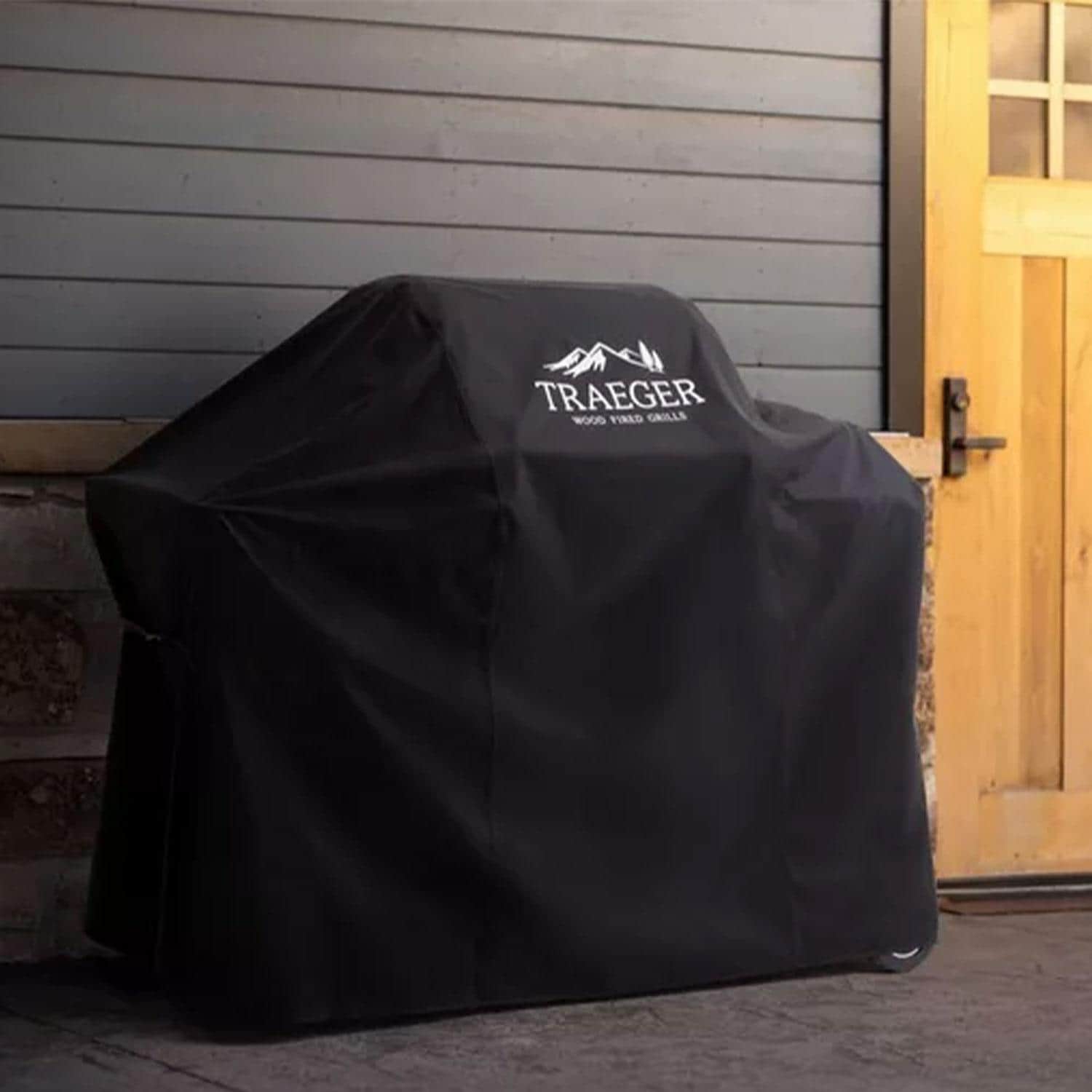 Traeger BAC888S Timberline/Ironwood Full-Length Grill Cover - Lifestyle thumbnail