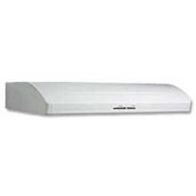 Broan 36-Inch 600 CFM High Performance Under Cabinet Range Hood - White - E66136WH