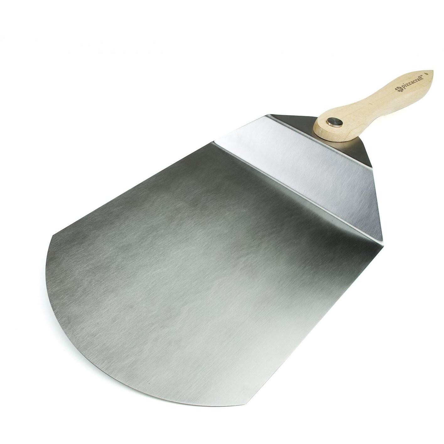 27Inch Stainless Pizza Peel With Folding Hardwood Handle BBQGuys