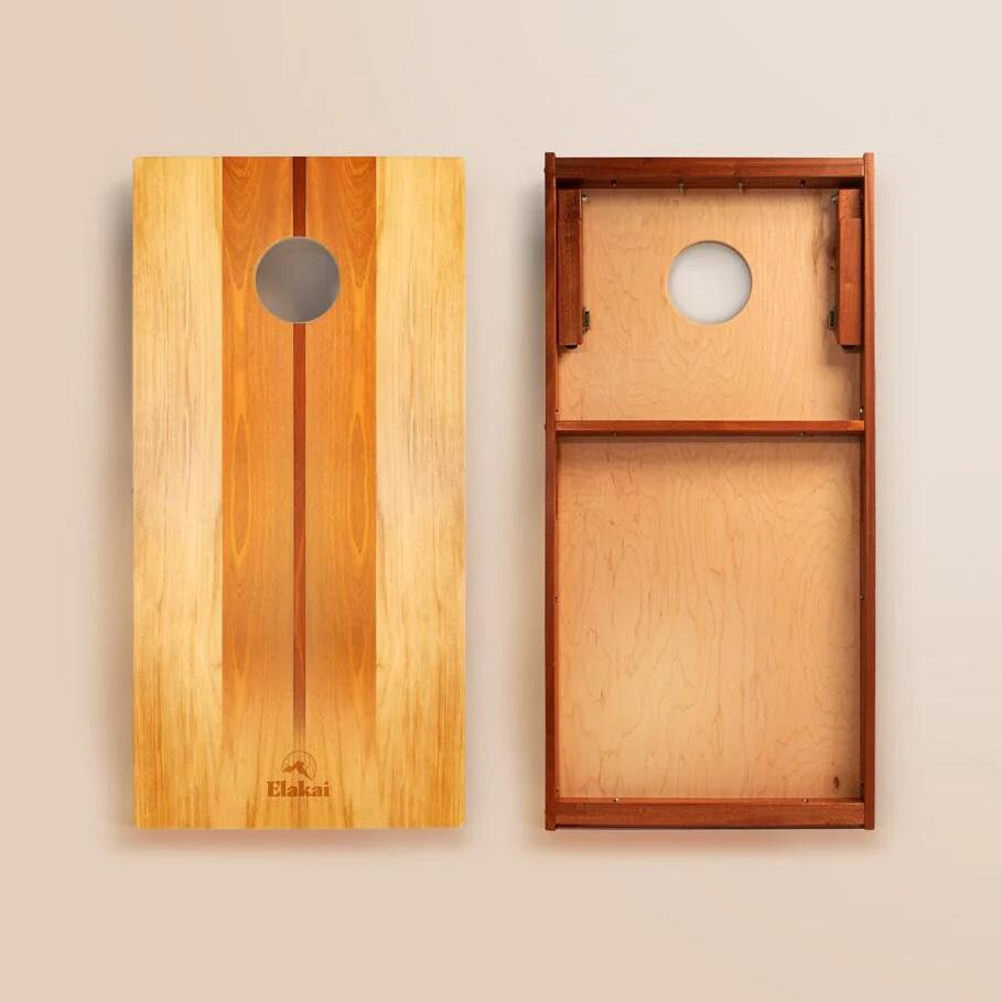 Elakai EGCH24P-05 2x4 Woody Cornhole Boards - Top and Bottom thumbnail