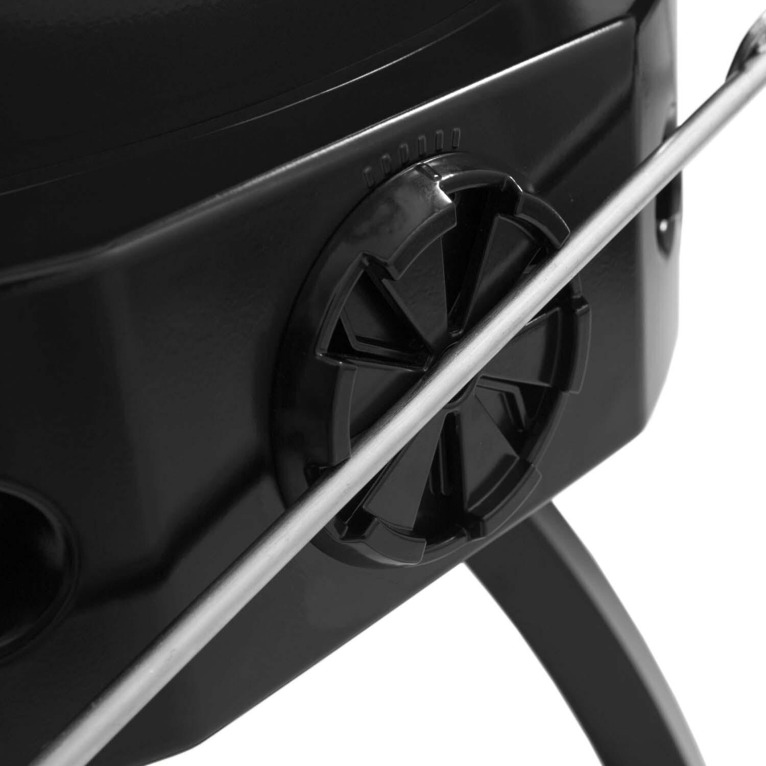 Broil King Keg 5000 Steel Charcoal Kamado Grill - Gray - Bottom Vent - Detail thumbnail