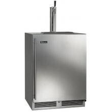 Perlick C-Series 24-Inch 5.2 Cu. Ft. Right Hinge Outdoor Rated Single Tap Beer Dispenser / Kegerator - HC24TO-3-1R1 image