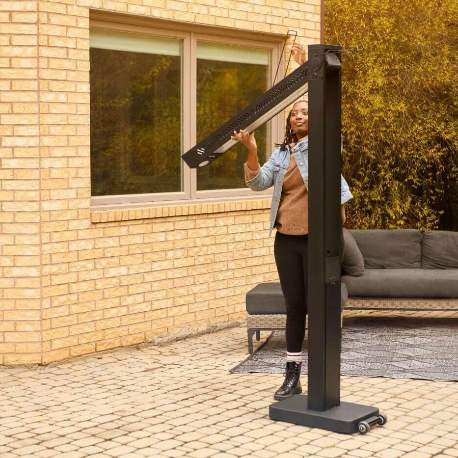 Wall Mounted Outdoor Heater No Plug Napoleon Phantom Freestanding