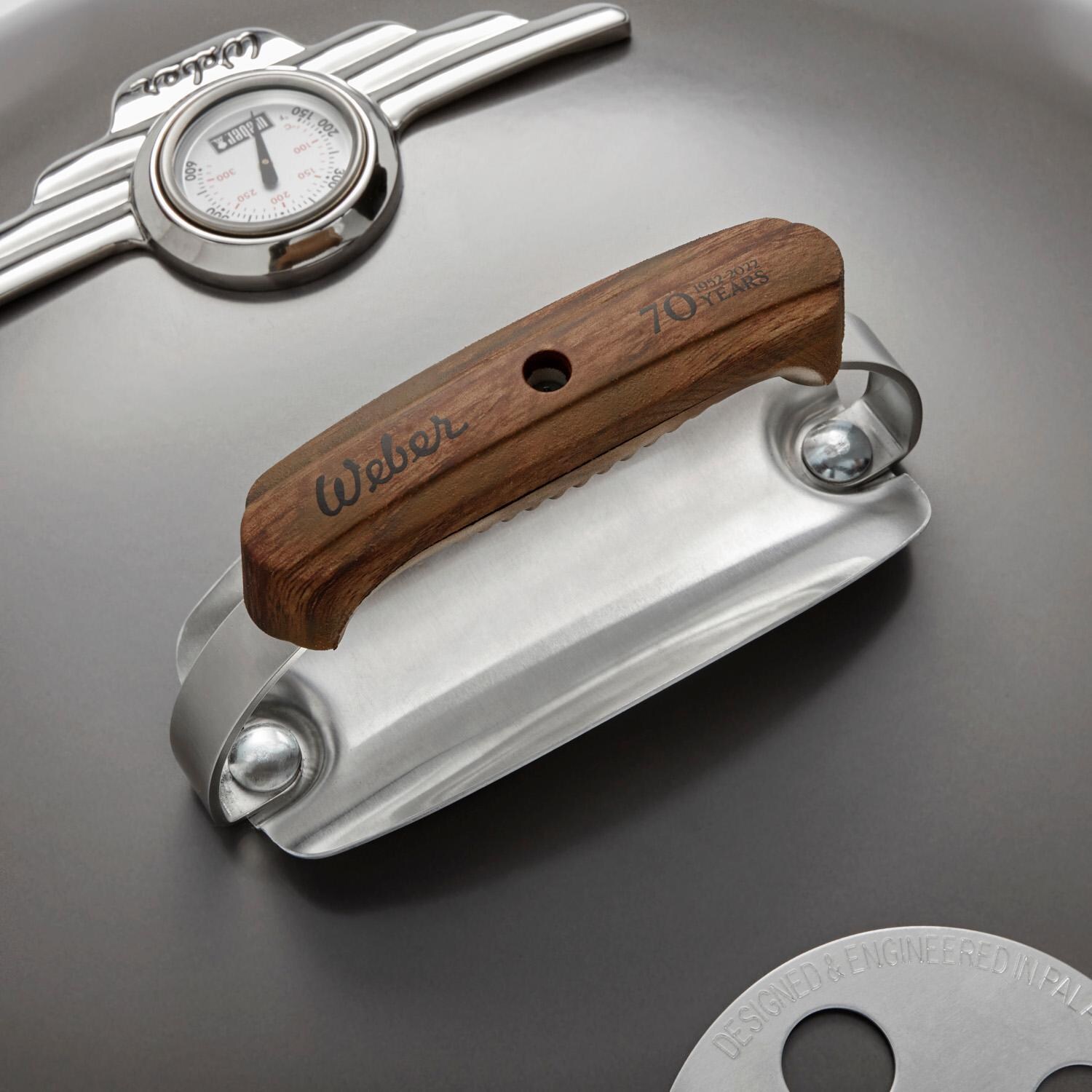 Weber 19521001 70th Anniversary Kettle 22-Inch Charcoal Grill - Lid Handle thumbnail