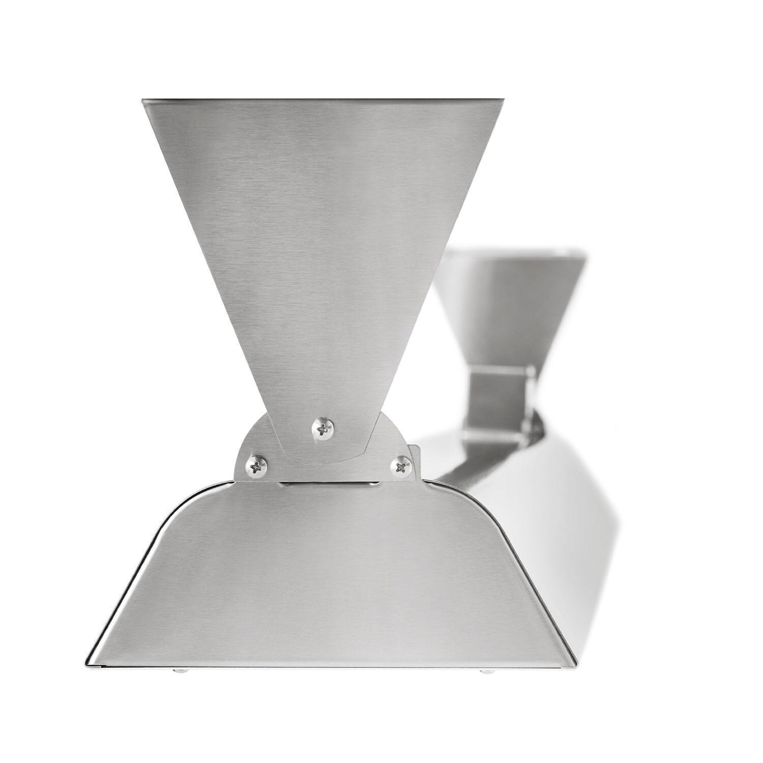 Infratech WD5224SS WD-Series 48 Inch 5200W Dual Element Electric Patio Heater -240V - Stainless Steel - Bracket (Shown in Stainless Steel) - White Background thumbnail