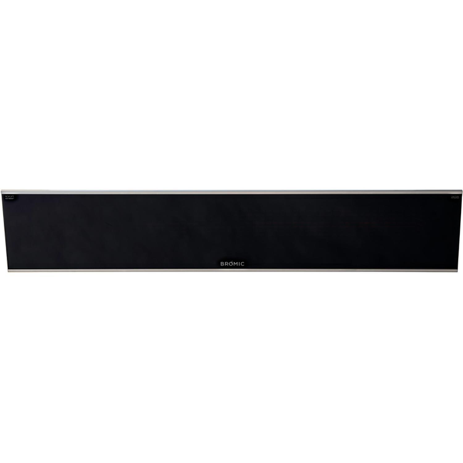 Bromic BH0320019 33 Inch 2300W Platinum Smart-Heat Electric 208V - Black - Heater Off - White Background thumbnail