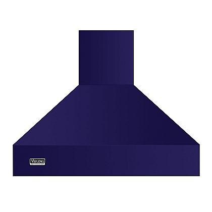 Viking Professional 5 Series 36Inch Chimney Island Vent Hood Cobalt
