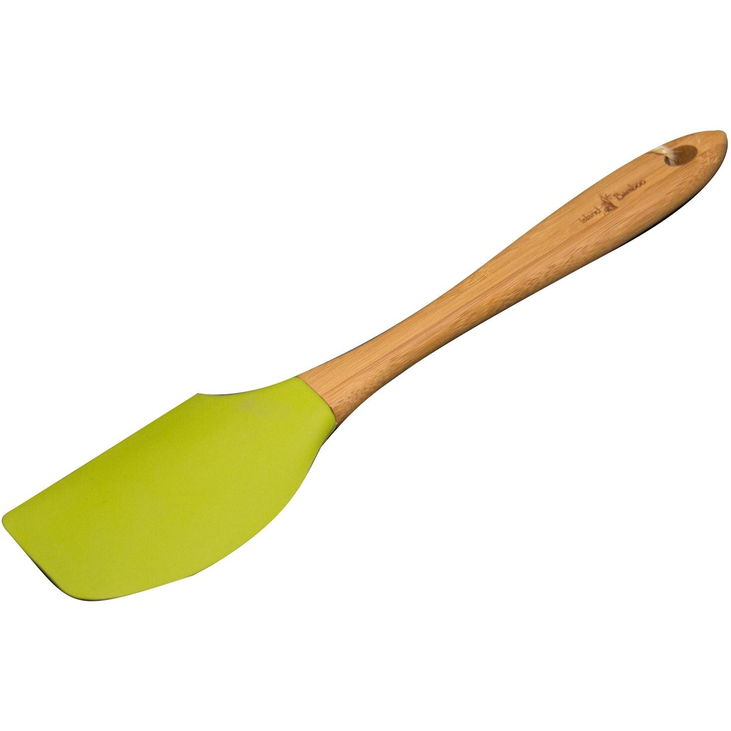 Island Bamboo 12-Inch Green Silicone Bowl Scraper - Alternate View thumbnail
