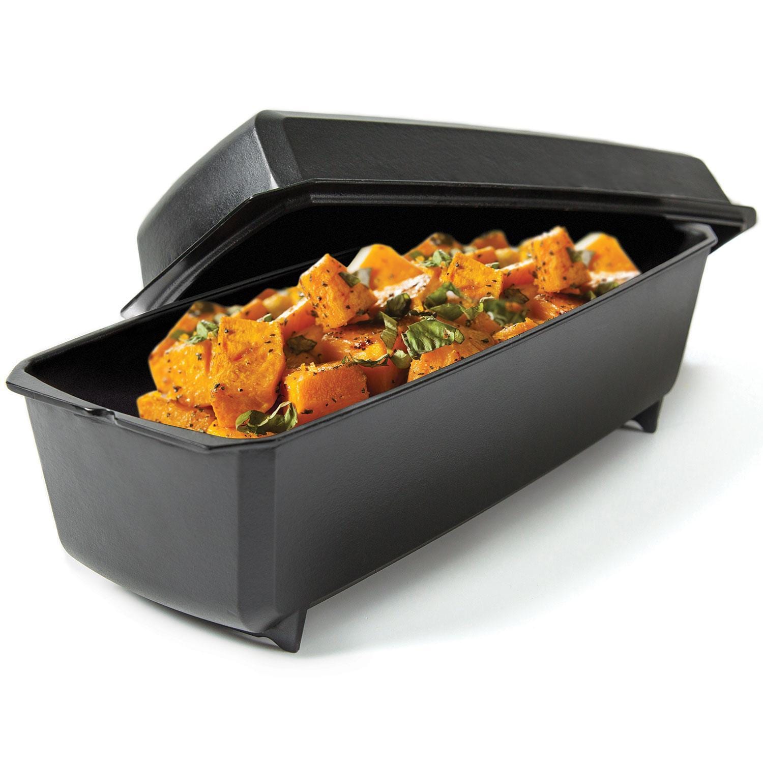 Broil King 69615 Cast Iron Rib Roaster - Potatoes - White Background thumbnail