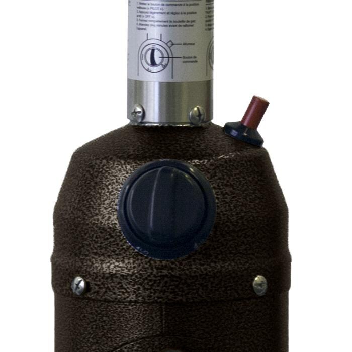 AZ Patio Heaters 11000 BTU Propane Gas 38-Inch Tabletop Patio Heater - Controls thumbnail