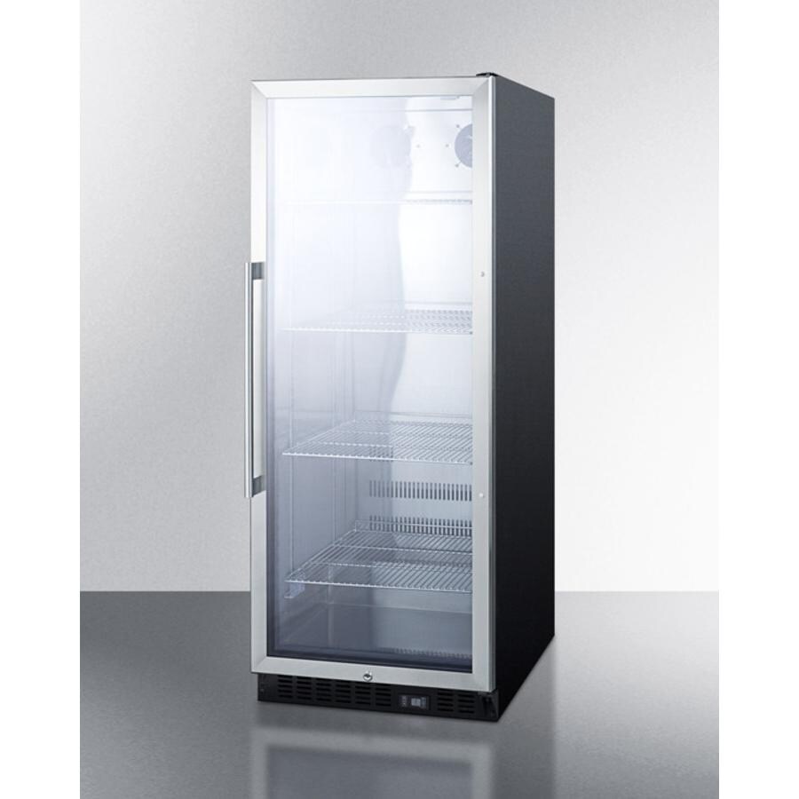 Summit Commercial 24-Inch 11 Cu. Ft. Freestanding Beverage Center - Right Angle View thumbnail