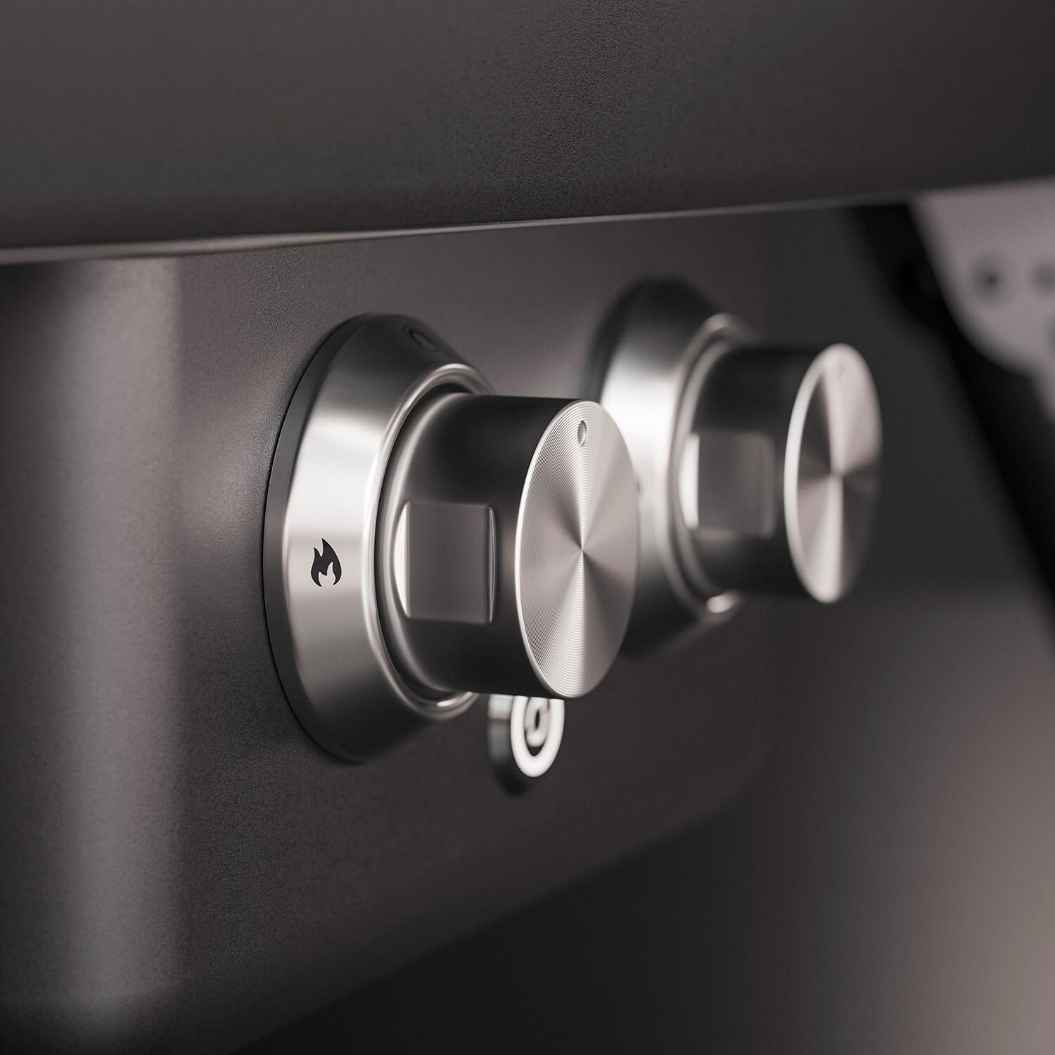 Witt 80650063 Etna Rotante Propane Pizza Oven - Matte Black - Detail thumbnail