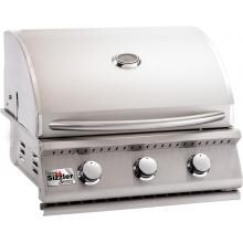 Summerset Sizzler 26-Inch 3-Burner Built-In Natural Gas Grill - SIZ26-NG