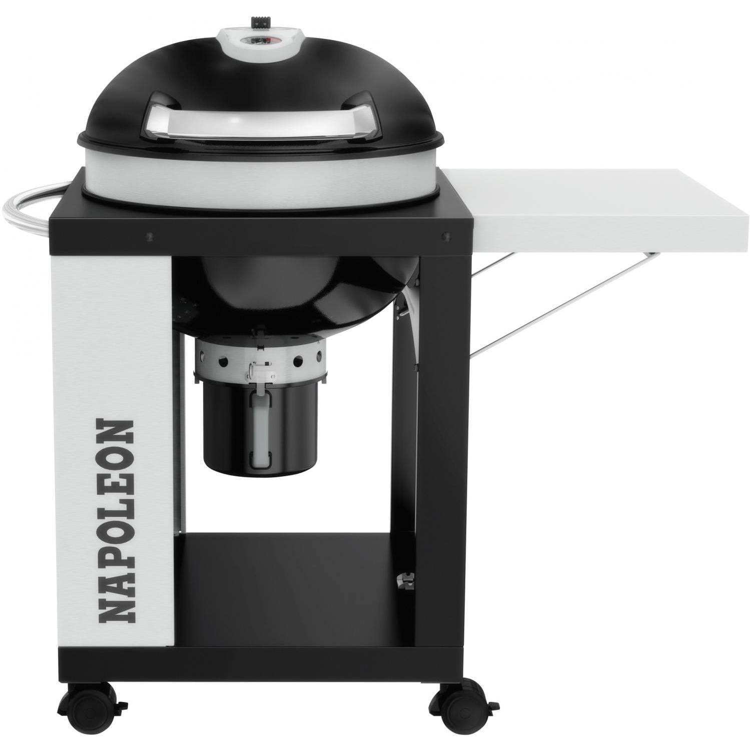 Napoleon Rodeo NK22CKC 22.5Inch Charcoal Kettle BBQ Grill On Cart