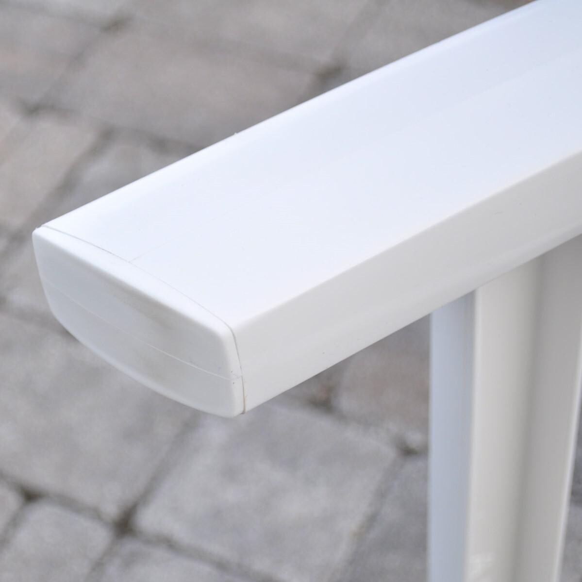 KETTLER Roma Resin Multi-Position Folding And Reclining Patio Dining Arm Chair - Arm Detail thumbnail