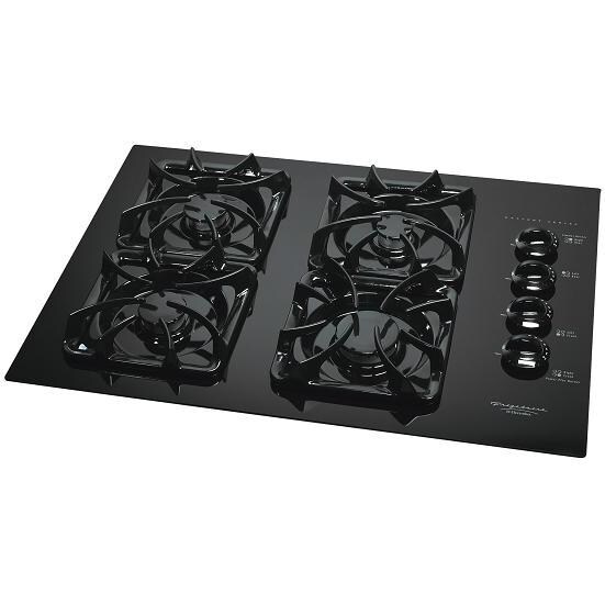 Frigidaire 30 Inch Gas Cooktop Black BBQGuys