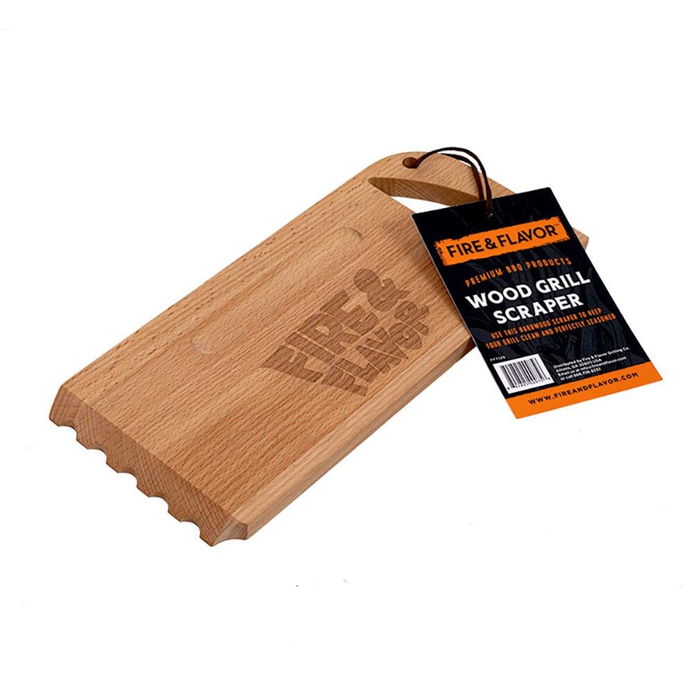 Fire & Flavor Wood Grill Scraper - FFT129