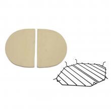 Primo Ceramic Heat Deflector Kit For Oval XL Kamado image