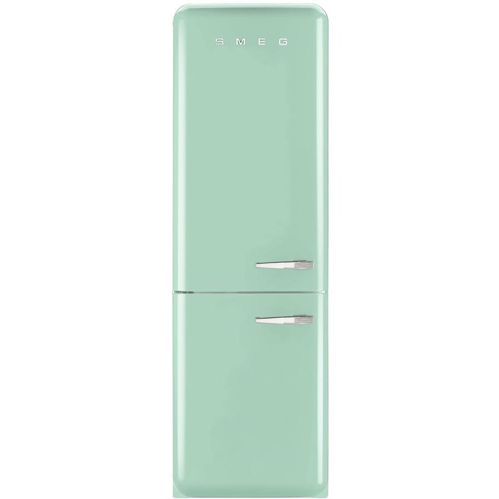 Smeg 50s Retro Style 11.7 Cubic-Foot Refrigerator With Automatic Bottom Freezer - Pastel Green - Left Hinge - FAB32UPGLN thumbnail