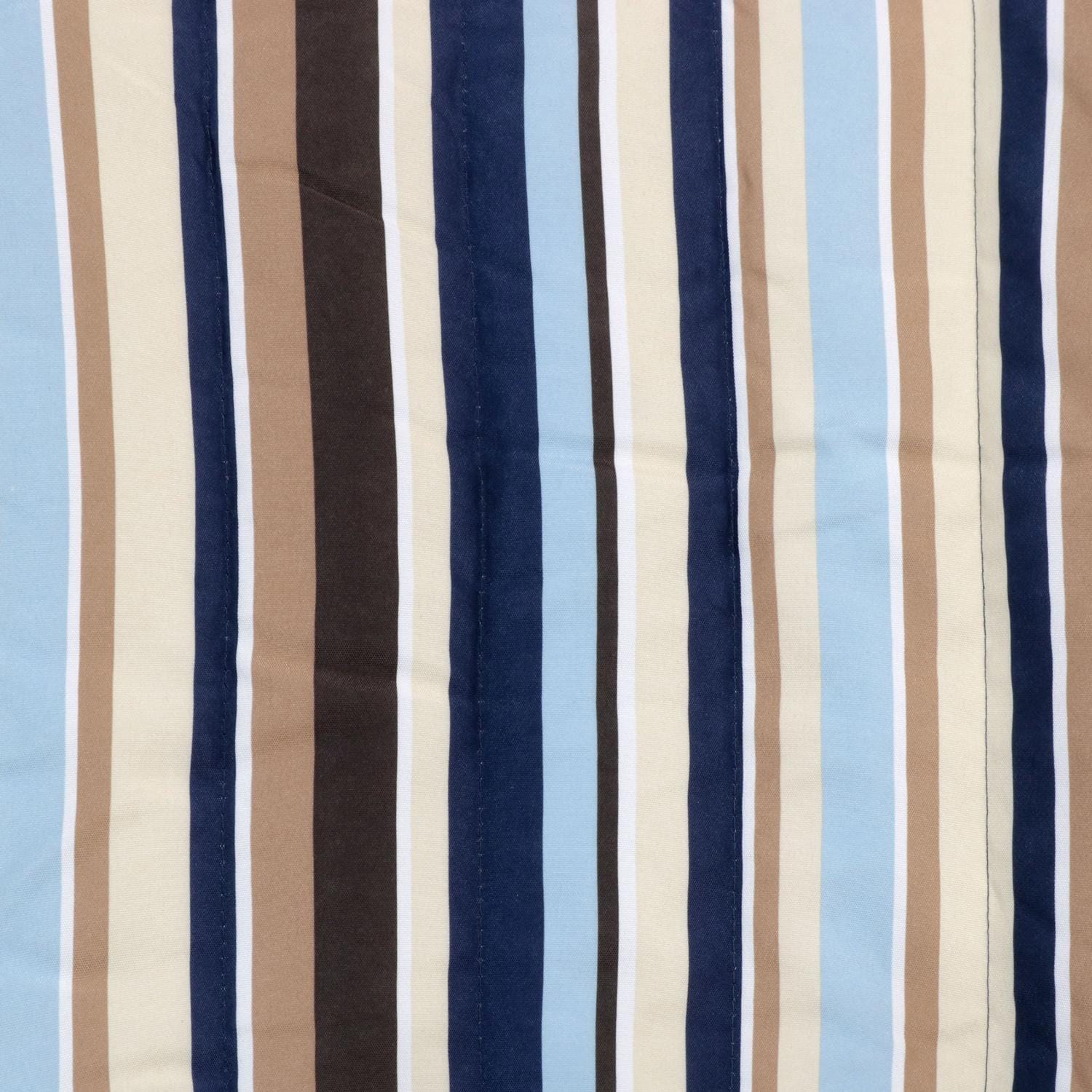 Ultimate Patio Quilted Double Hammock w/ 12-Foot Stand - Ocean Isle - Fabric Detail thumbnail