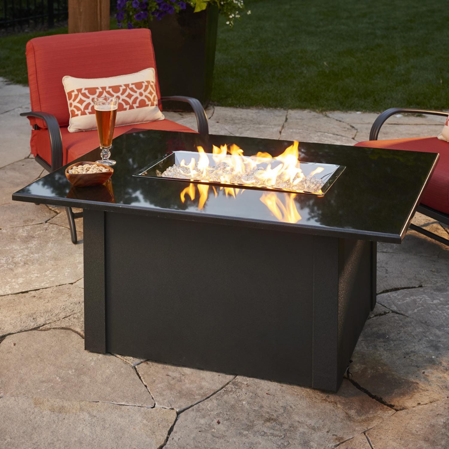 The Outdoor GreatRoom Company Grandstone 48Inch Rectangular Natural