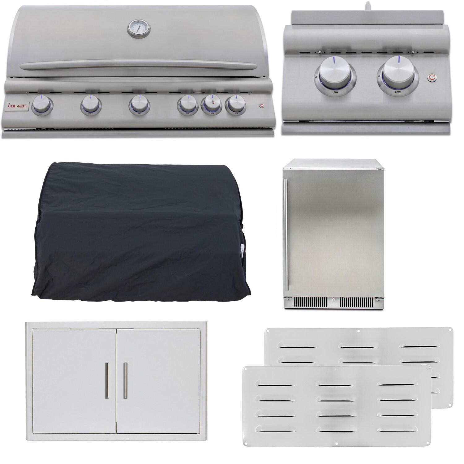Blaze LTE+ 7 Pc 40-in Natural Gas Outdoor Kitchen Package