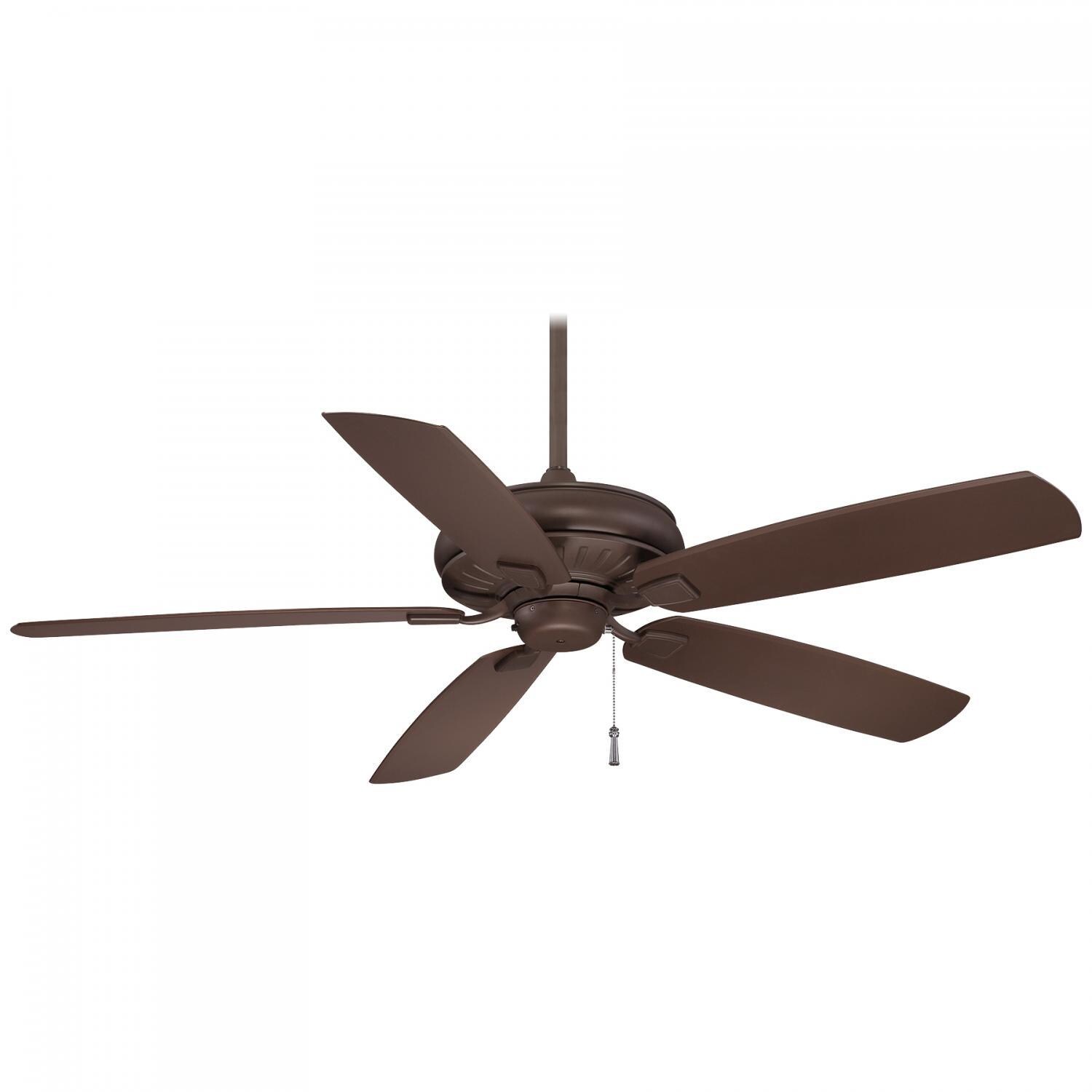 Minka-Aire Sunseeker 60-Inch 5-Blade Ceiling Fan in Oil Rubbed Bronze Finish W/ Oil Rubbed Bronze Blades - F532-ORB