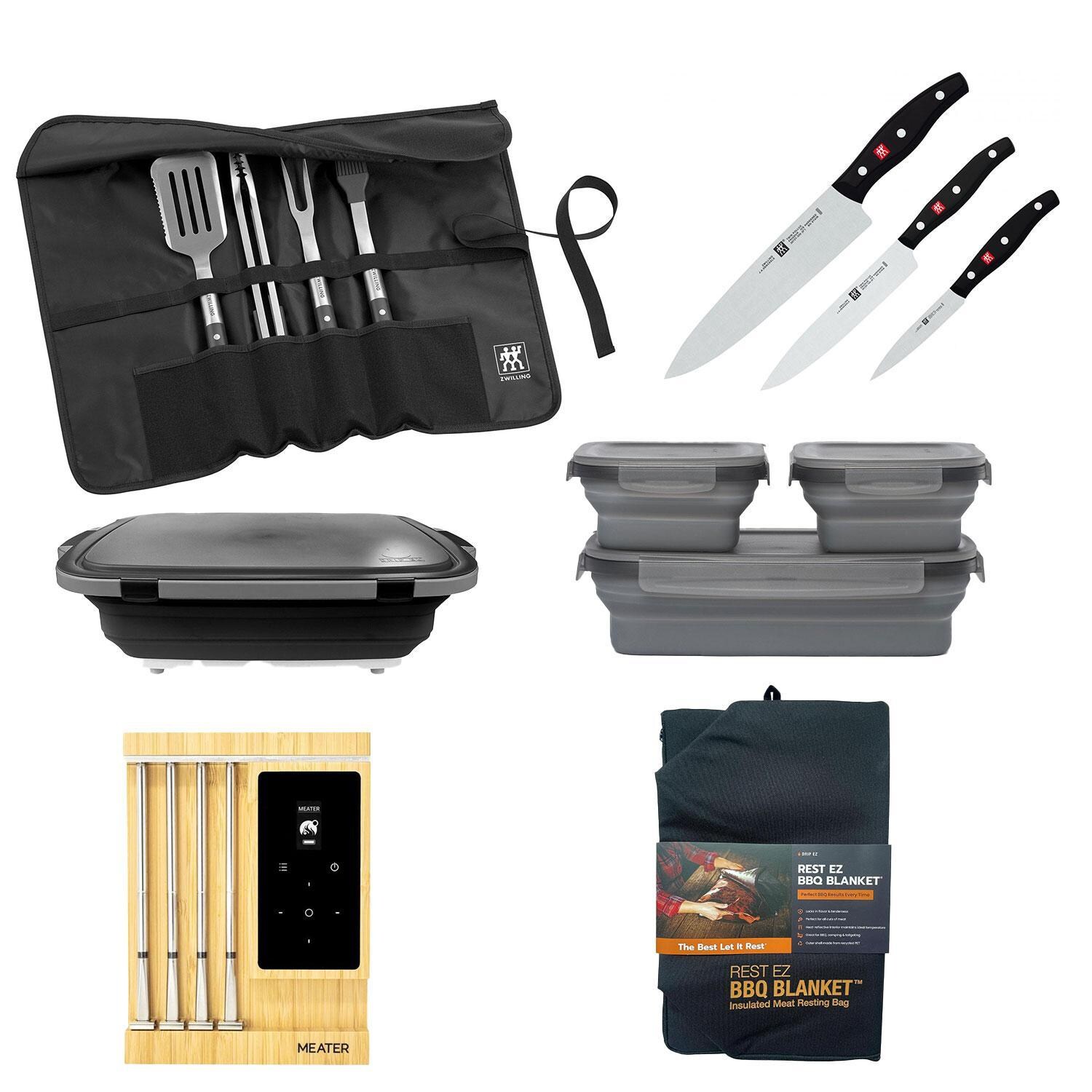 Luxury BBQ Gift Set - Included in Gift Set - White Background thumbnail