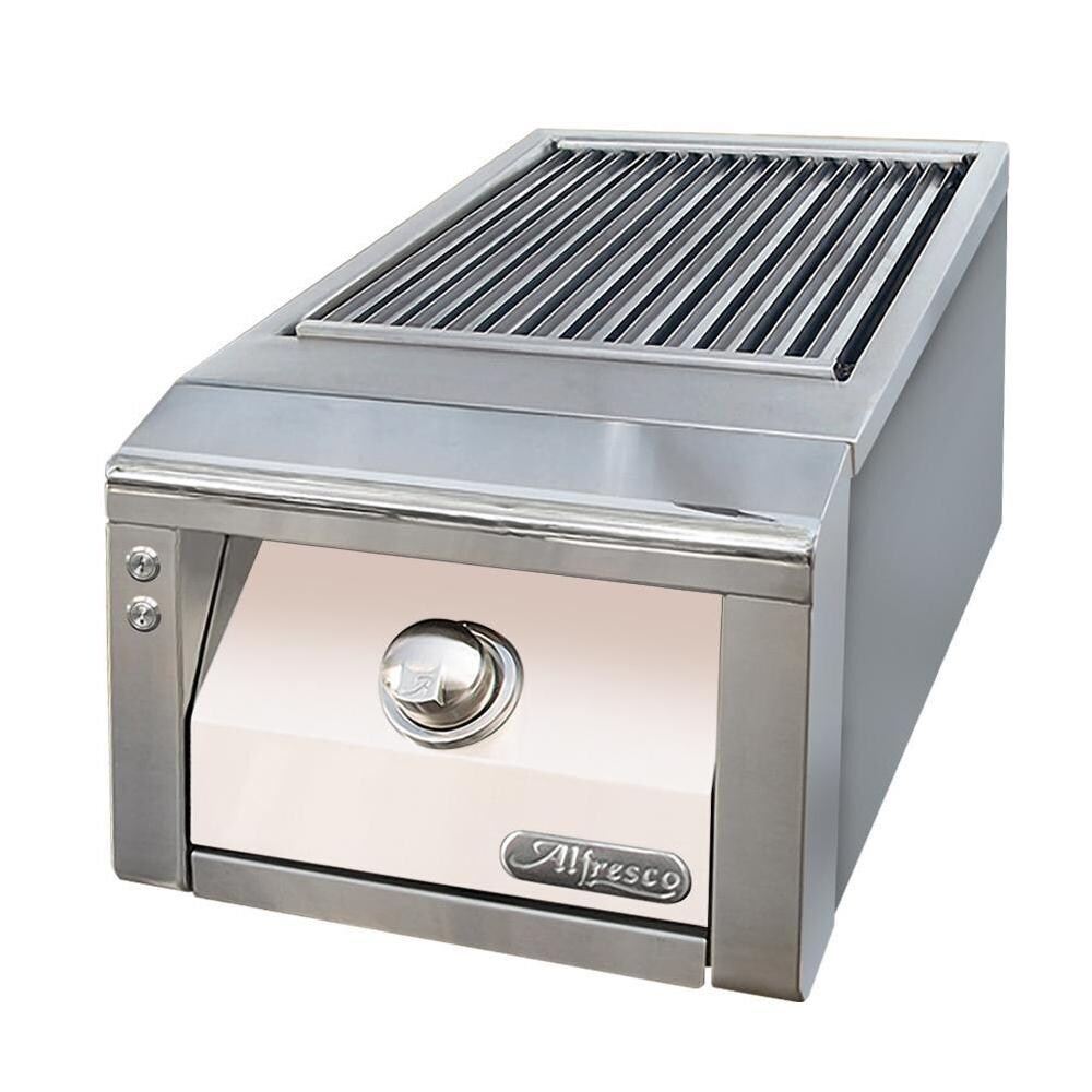 Alfresco Grills AXESZ-NG-SM9003 Alfresco AXESZ Built-In Natural Gas Sear Zone Side Burner in Signal White Matte thumbnail