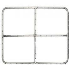 Dagan Industries 24 X 21 Inch Stainless Rectangular Single Propane Fire Pit Ring Burner image