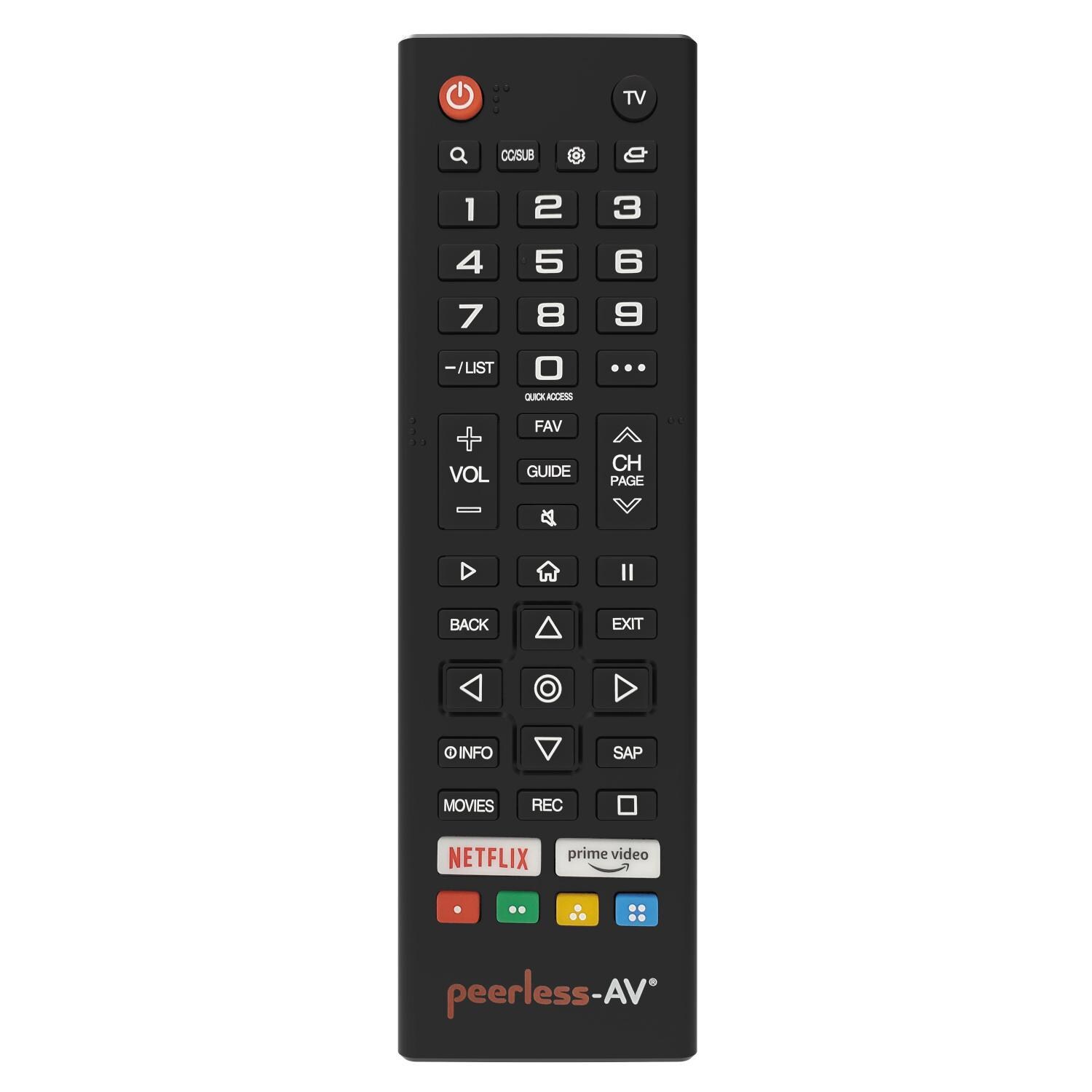 Peerless-AV WPTV753 Neptune 75-Inch Partial Sun Outdoor Smart TV - Included Remote thumbnail