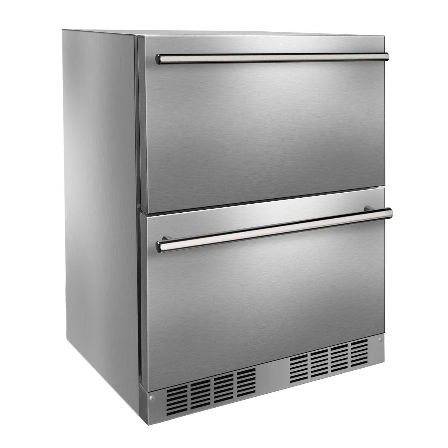 Marvel Essential 24-in 5 Cu. Ft. Refrigerator Drawers - MRDR224-SS71A