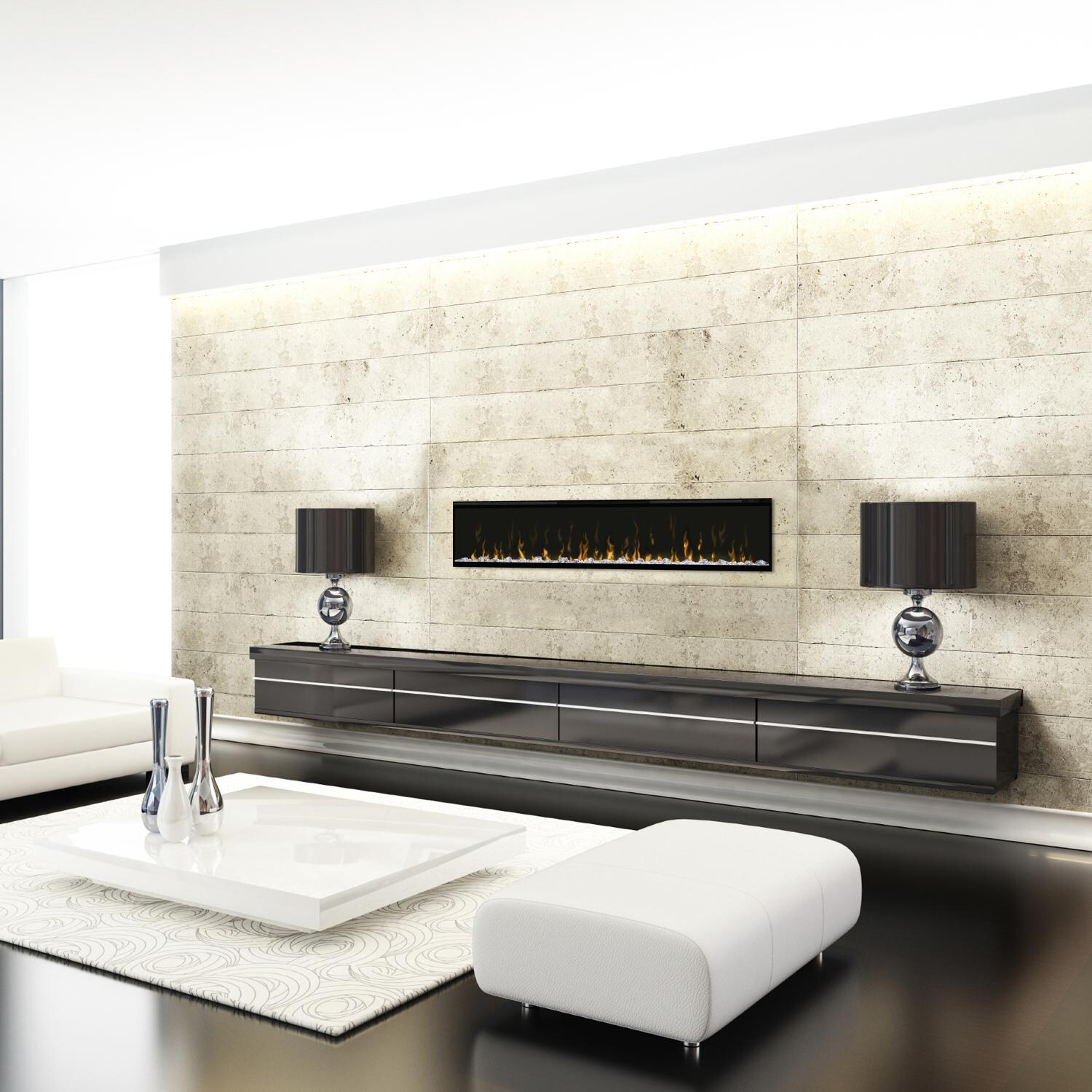Dimplex - XLF74 - IgniteXL 74-Inch Wall Mount Electric Fireplace - Lifestyle thumbnail