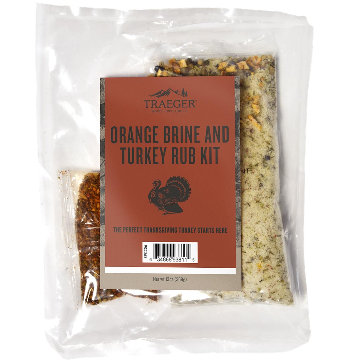 Traeger SPC206 Orange Brine and Turkey Rub Kit thumbnail