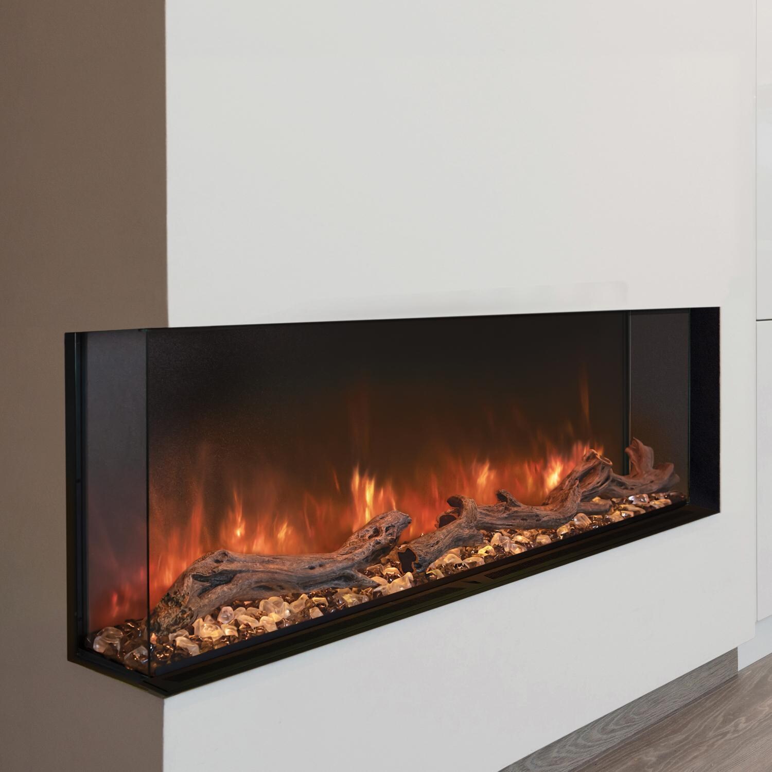 Modern Flames LPM-5616 56-Inch Landscape Pro Multi Built-In/ Wall Mount Electric Fireplace - Left Corner Installation thumbnail