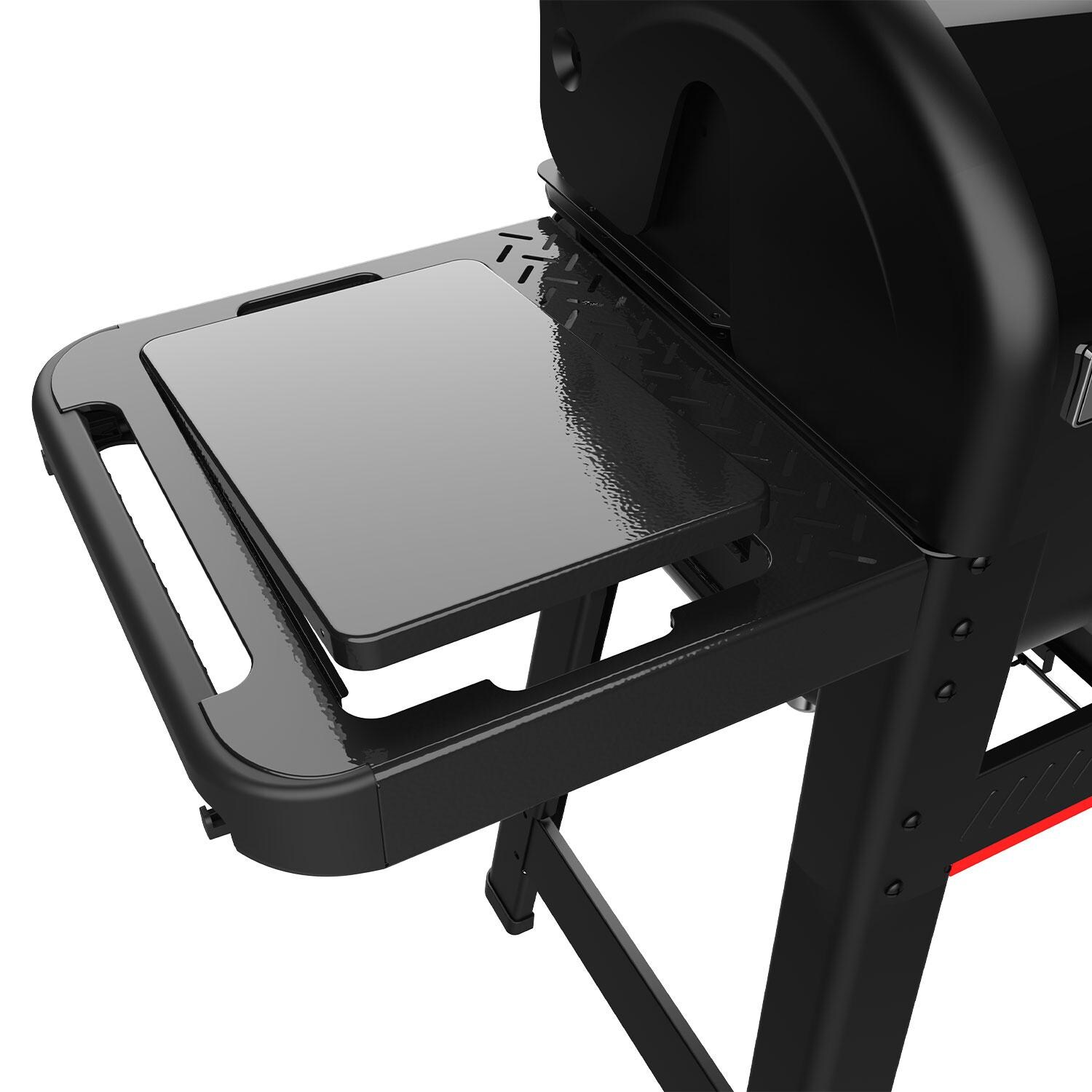 Weber 3400665 Works Pellet Side Table - Drop In System - White Background thumbnail