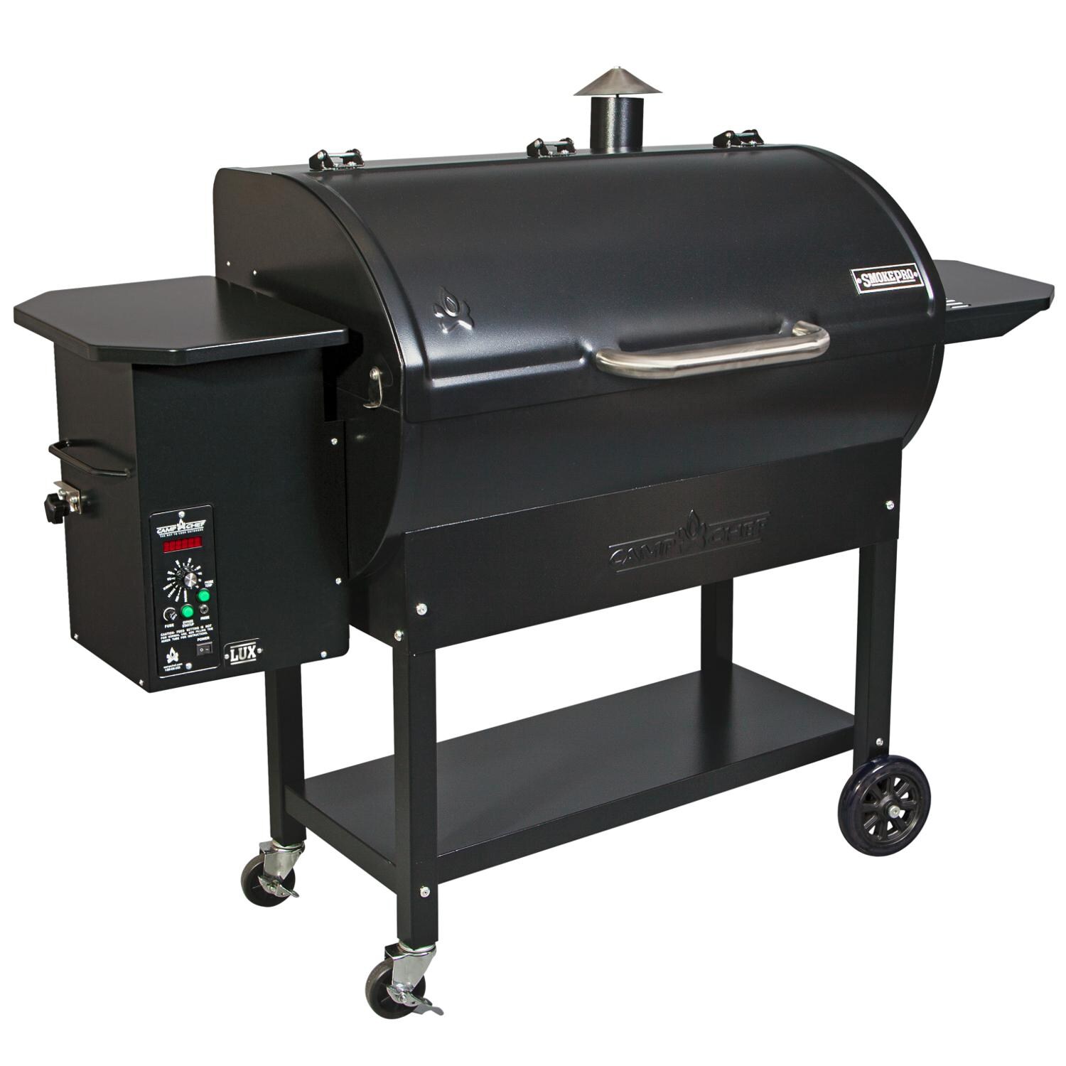 Camp Chef SmokePro LUX Wood Pellet Grill Black PG36LUX BBQGuys