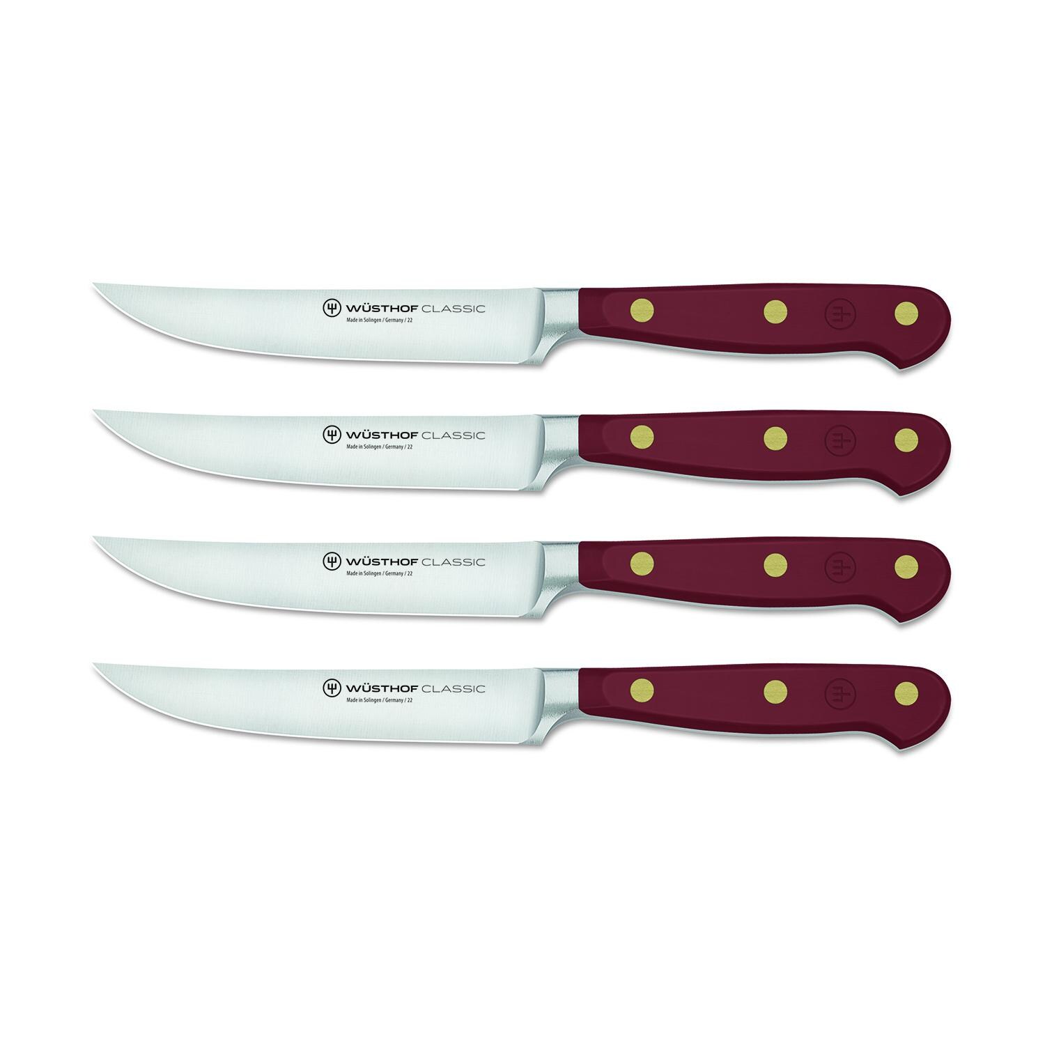 Wusthof 1061760405 Classic Tasty Sumac 4-piece Steak Knife Set - White Background thumbnail