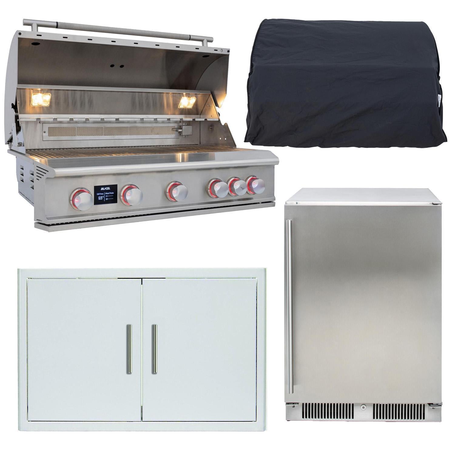 Blaze LTE PRO 4 Pc 40-in Natural Gas Outdoor Kitchen Package - BLZ-5LTEPRO-NG-4PC-SC