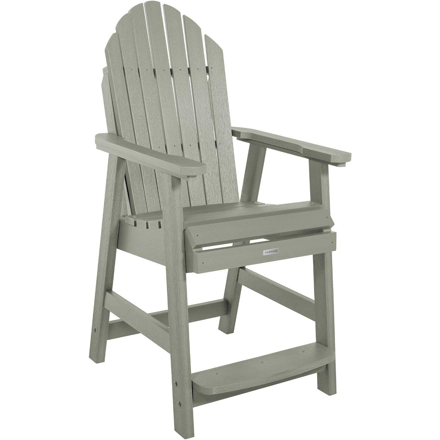 Dream Bay Counter Deck Chair in Eucalyptus by Lakeview Outdoor Designs - White Background thumbnail