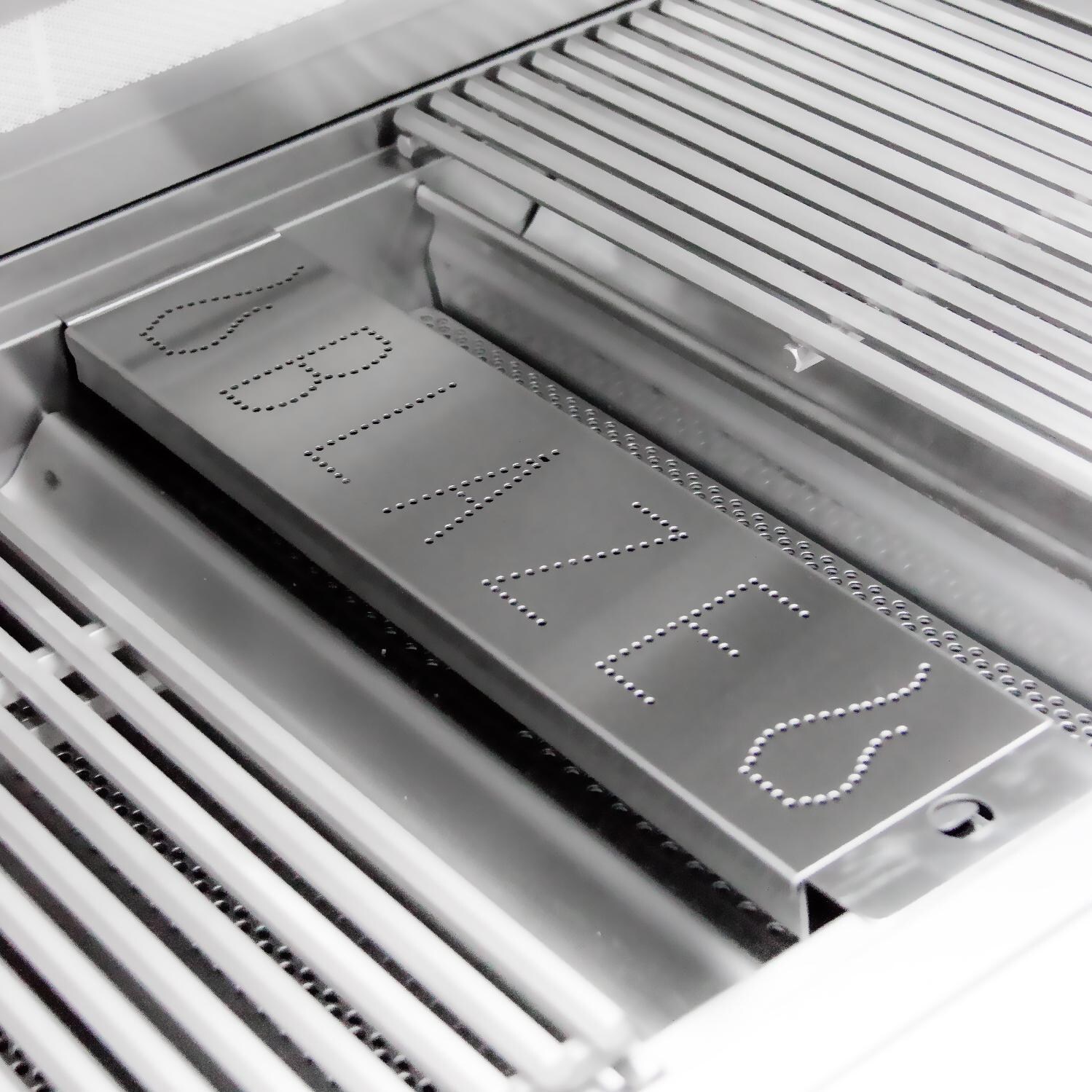 Blaze BLZ-PRO-SMBX Professional LUX Stainless Steel Smoker Box - Installed View thumbnail