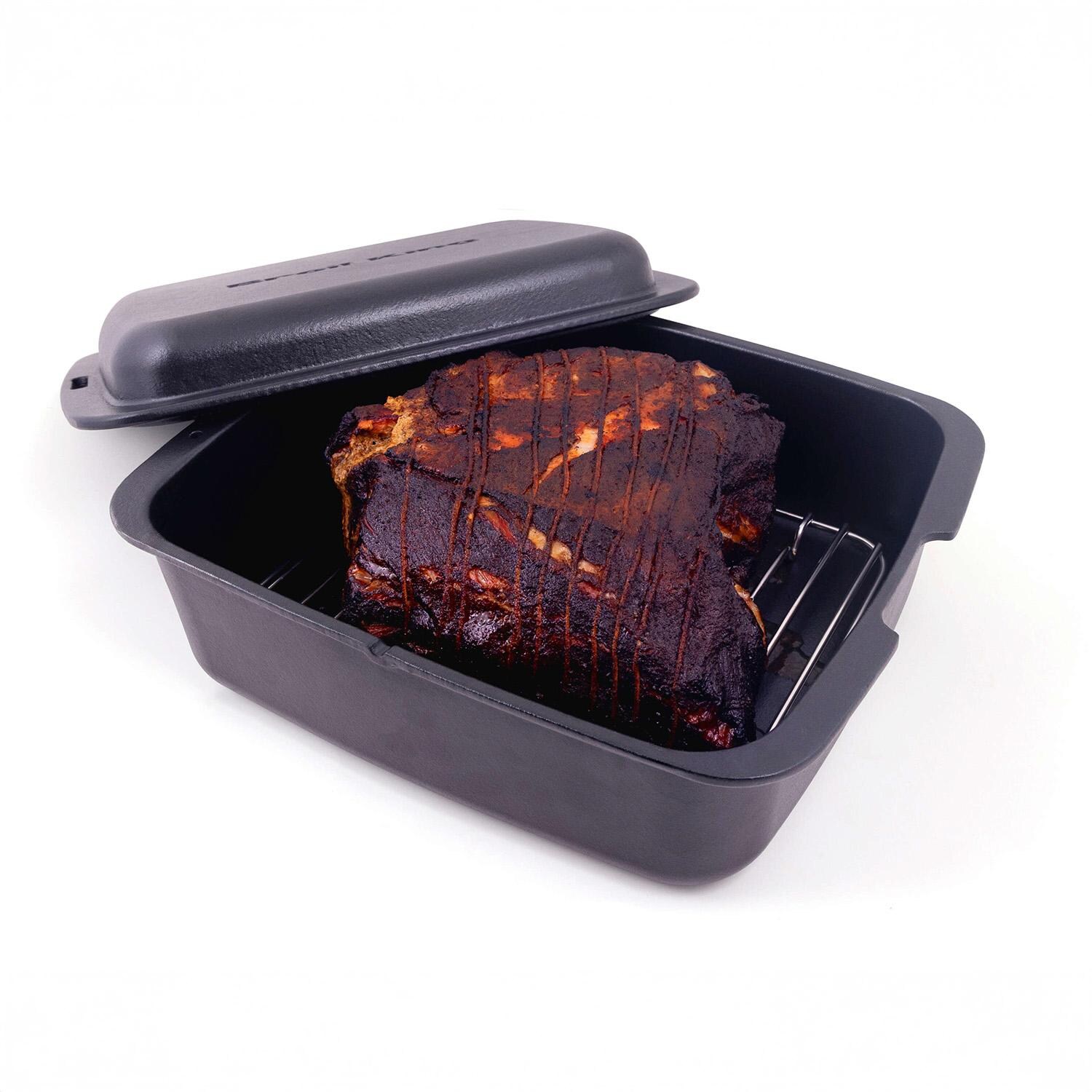 Broil King Cast Iron Dutch Oven - 69620 - Lid Off - White Background thumbnail