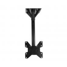 SunBriteTV Outdoor Ceiling Mount W/ Tilt and 18 Inch Fixed Pole for 22 - 43 Inch Displays - Black - SB-CM-T-M-BL image