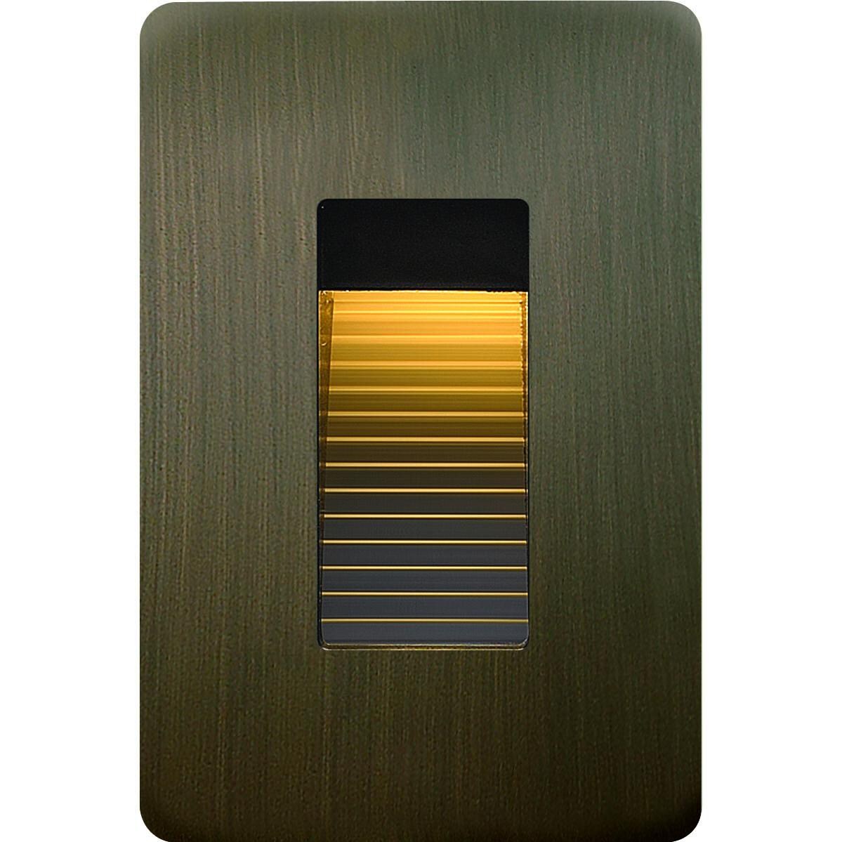 Hinkley Lighting Luna One Light 5-Inch LED Outdoor Deck Light - Matte Bronze - 58504MZ