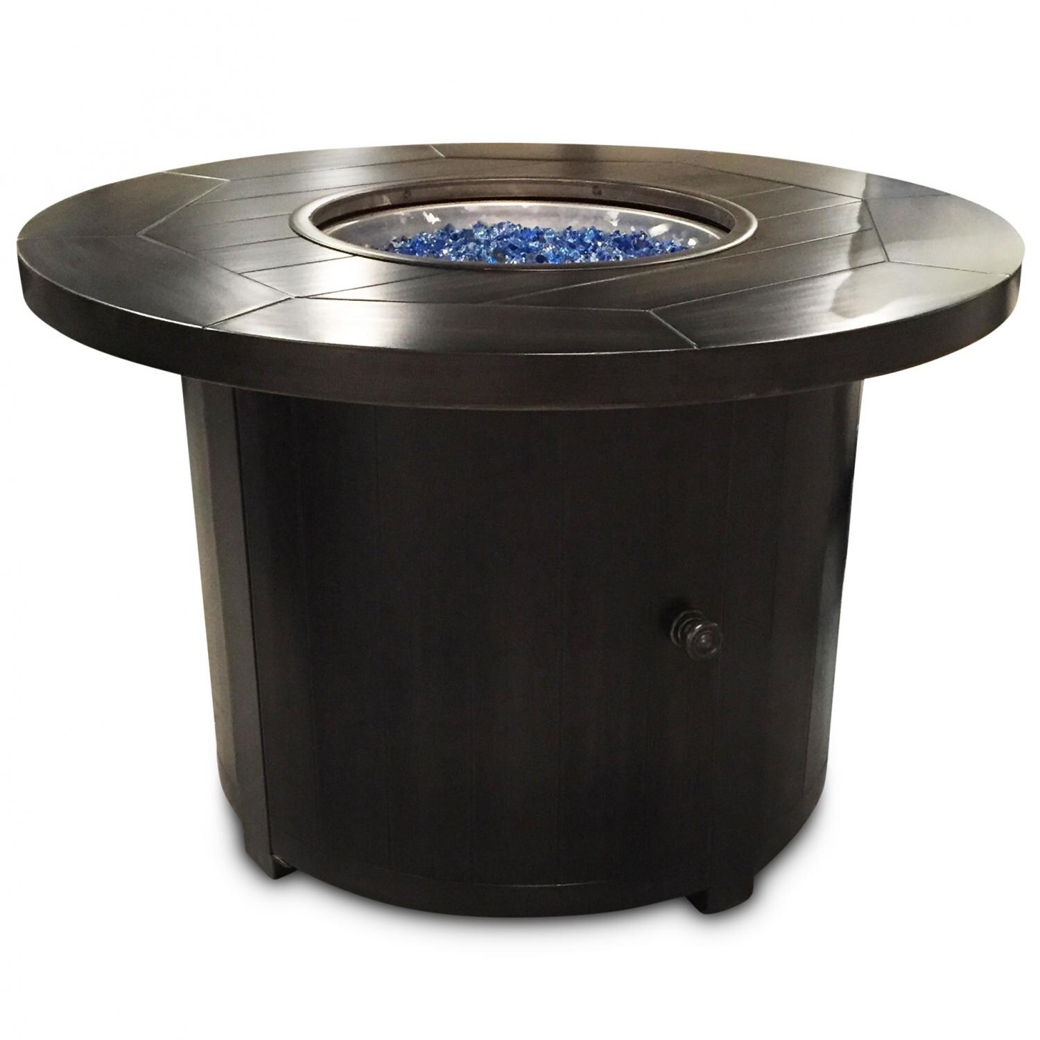 Plank & Hide Adeline 67,000 BTU Round 36 Inch Propane Fire Pit thumbnail