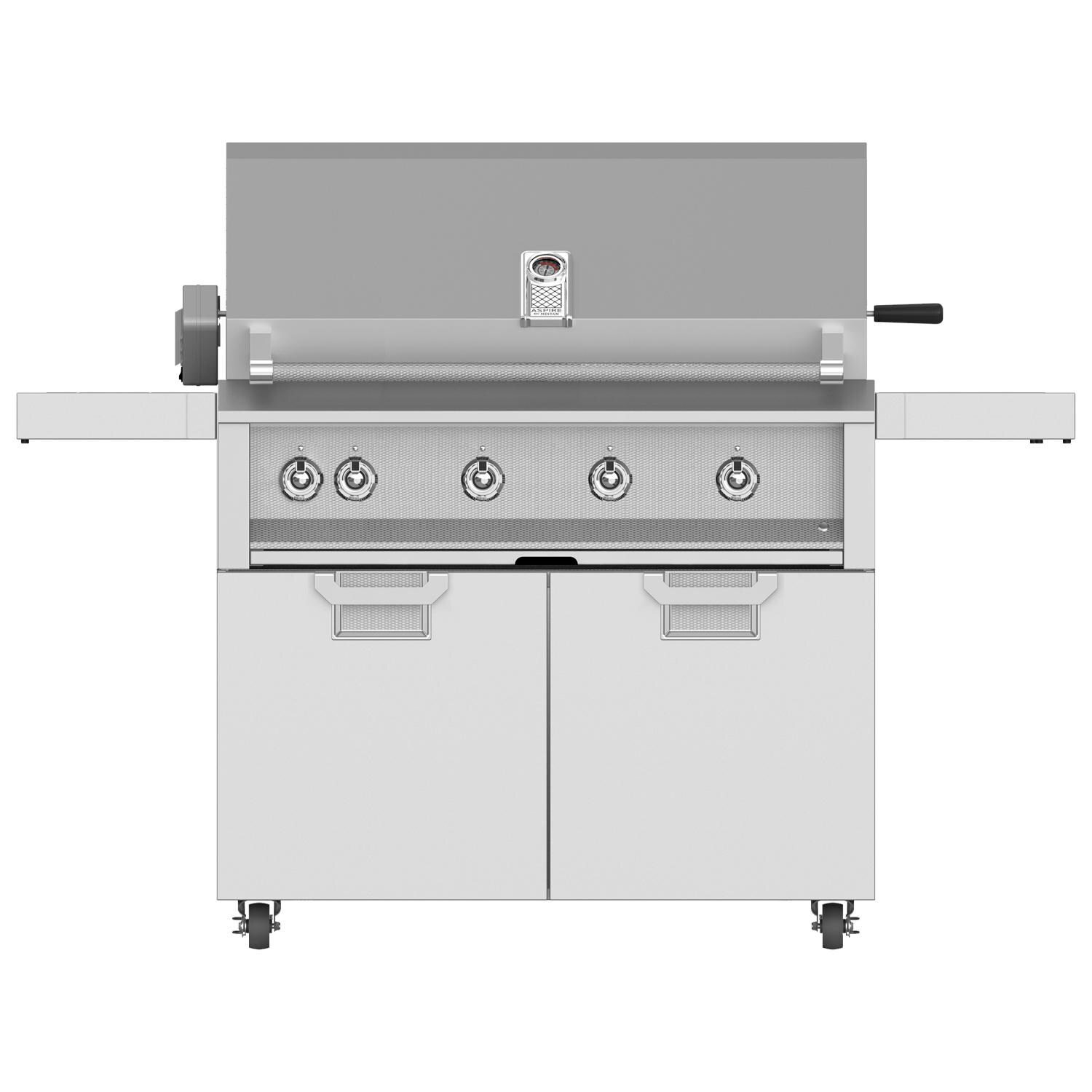 Aspire By Hestan 42-Inch Freestanding Natural Gas Grill With Sear Burner & Rotisserie - Steeletto - EMBR42-NG-SS thumbnail
