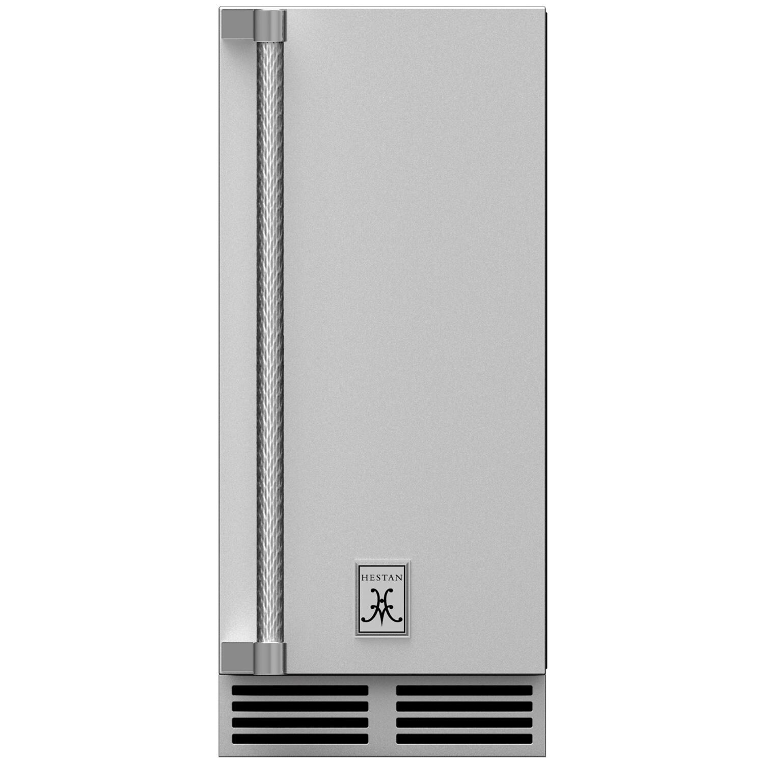 Hestan 55 Lb 15 Inch Right Hinge Outdoor Rated Ice Machine Gimr15 Bbqguys