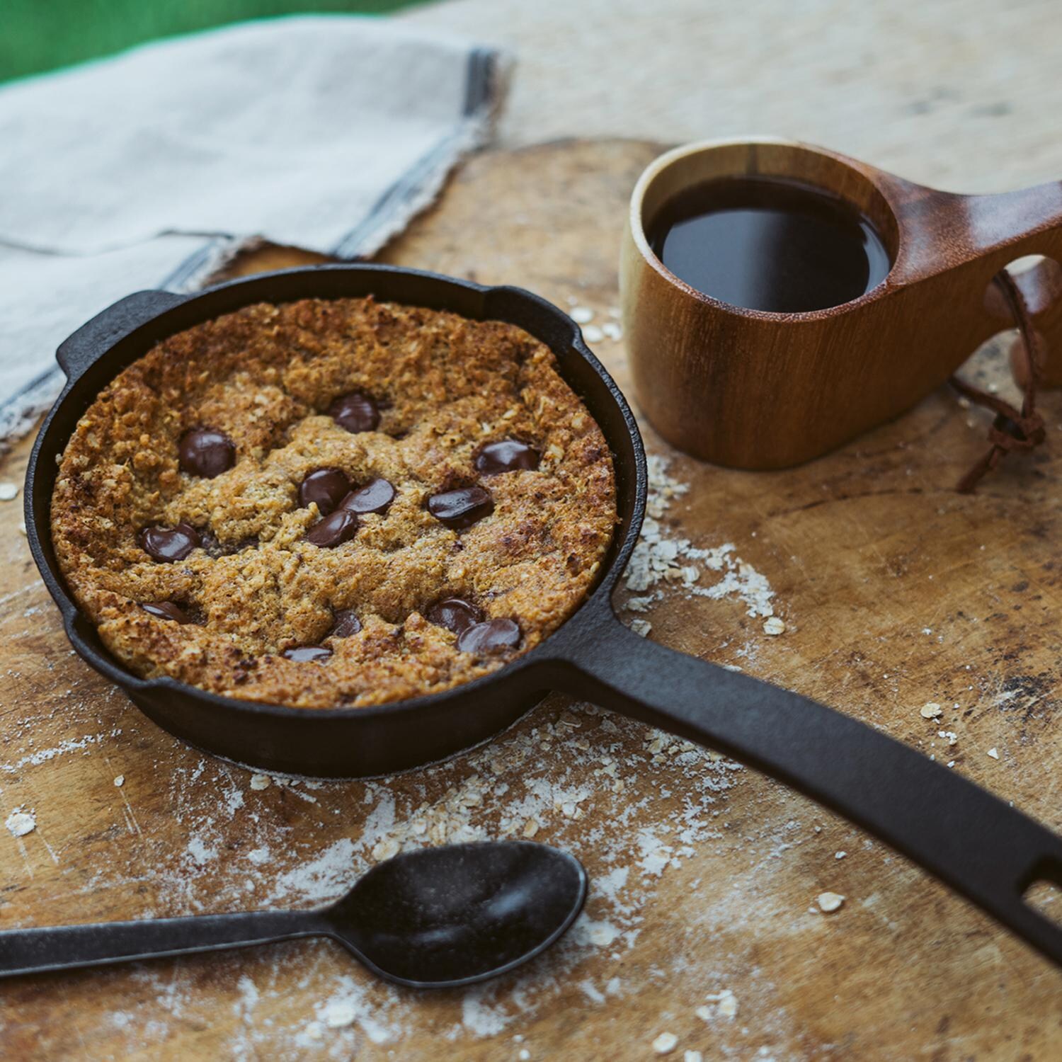 Barebones Living CKW-315 6-Inch All-In-One Cast Iron Skillet - Baking Skillet Cookies thumbnail