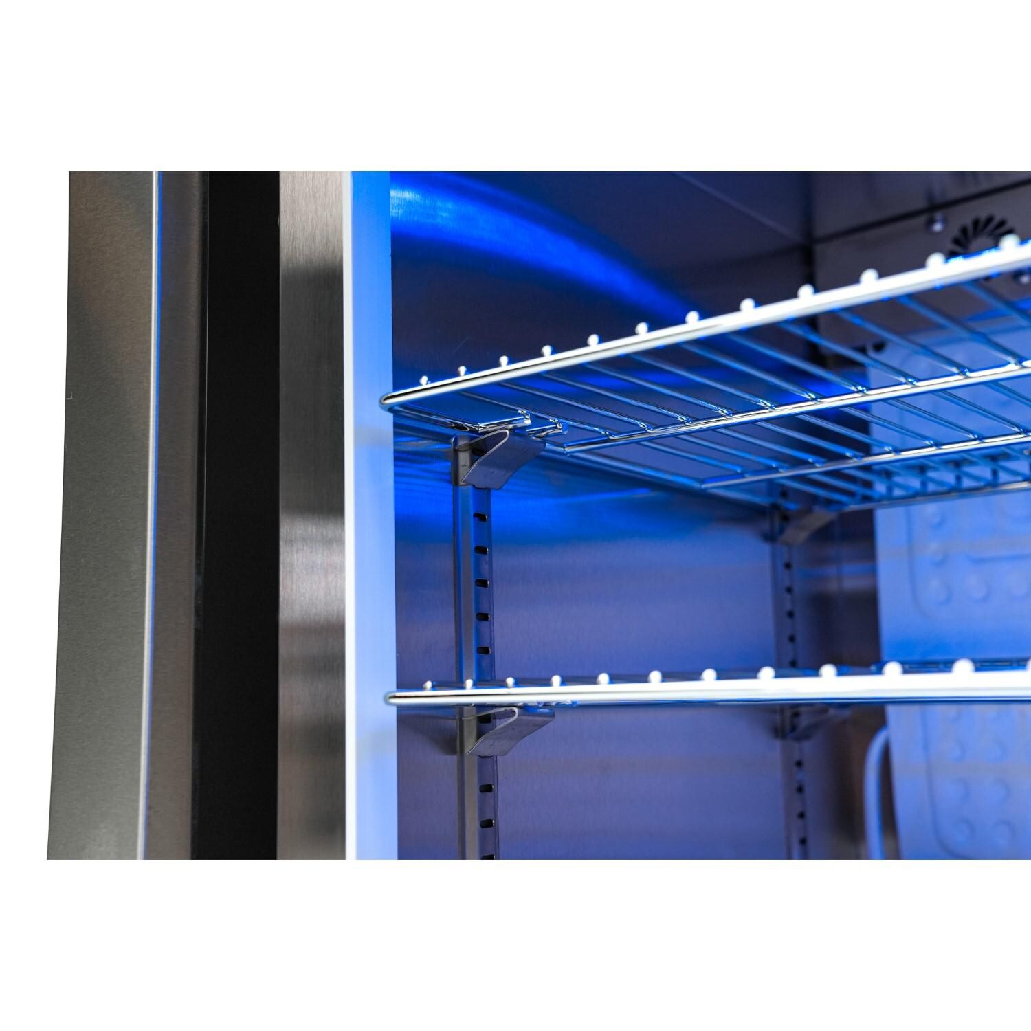 Mont Alpi - MASFM-BSS - Black Stainless Steel 2.6 Cu. Ft. Outdoor Rated Refrigerator Cabinet Module - Rack Clips thumbnail